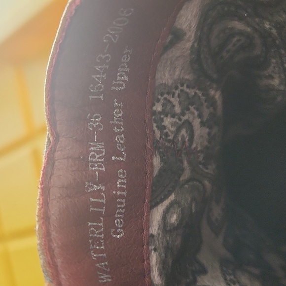 Lartiste Brown Patterned Ankle Boots - Picture 7 of 11